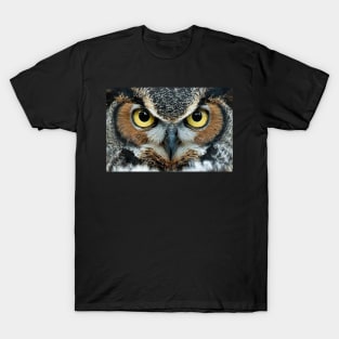 Owl Face Eyes T-Shirt